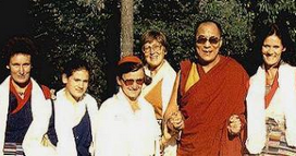 Begegnung mit Dalai Lama