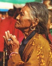 Notleidende ältere Menschen